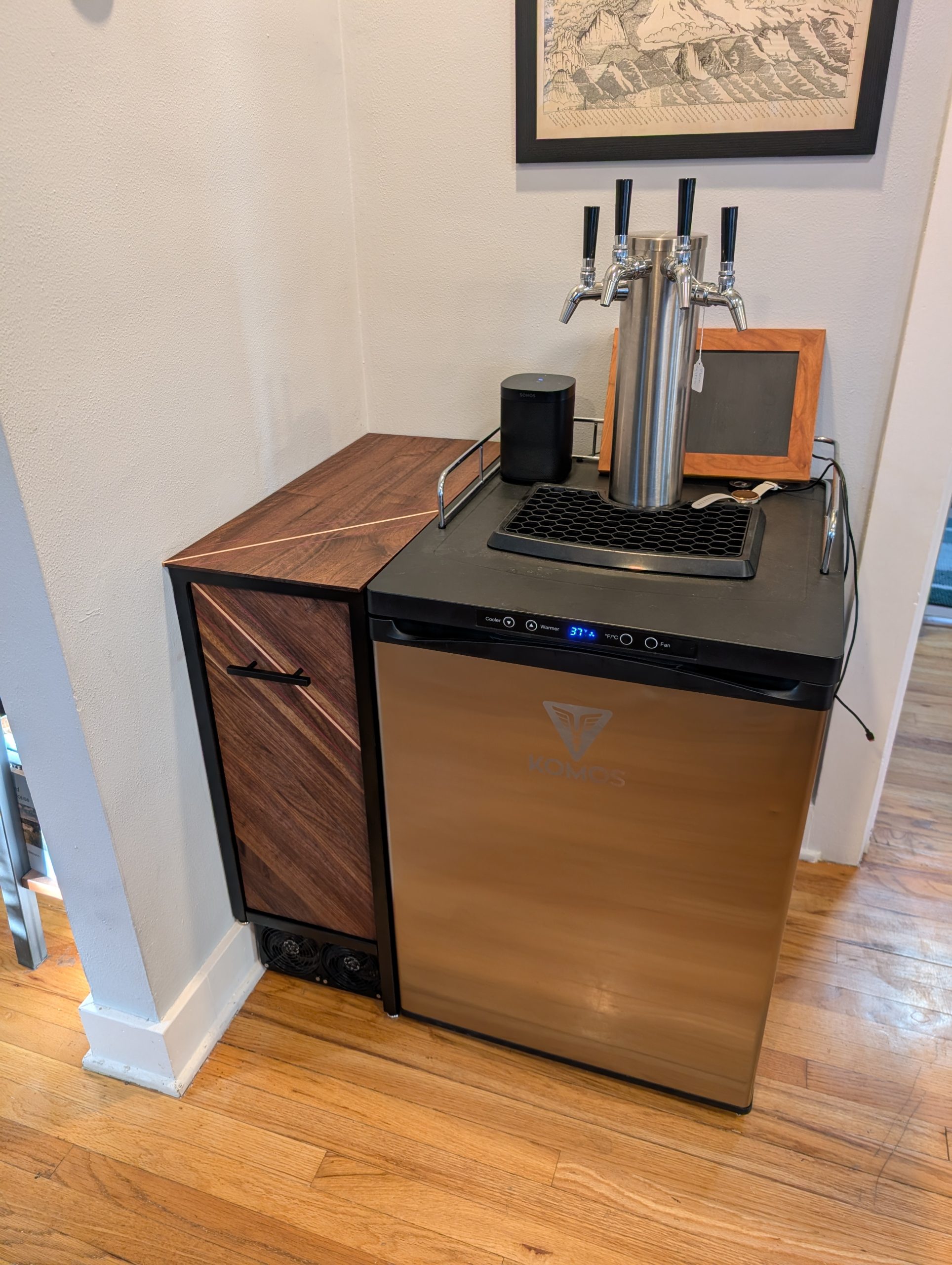 Kegerator Storage